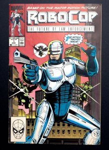 RoboCop #1 (1990) - ⭐ 1st Comic Book Issue Based on the Major Motion Picture VF+