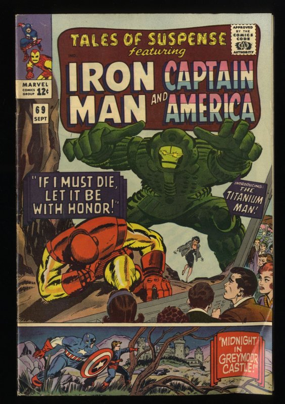 Tales Of Suspense #69 FN 6.0 1st Titanium Man!