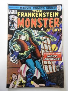 The Frankenstein Monster #14 (1975) VF Condition! MVS intact!