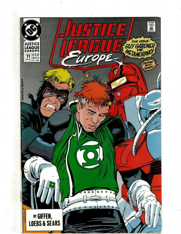 12 Justice League Europe DC Comics # 2 3 4 5 6 7 8 9 10 11 12 13 The Flash HG2