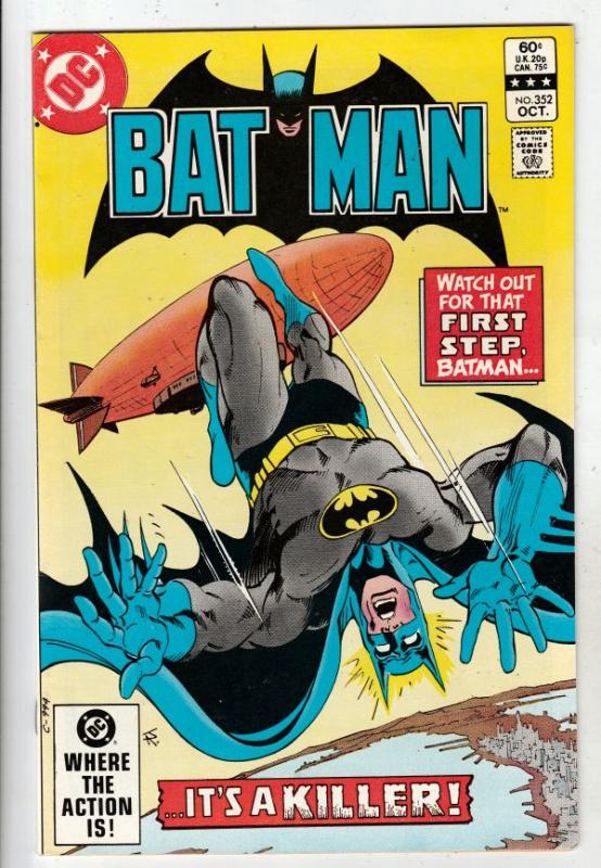 Batman #352 (Oct-82) FN/VF Mid-High-Grade Batman, Robin the Boy Wonder