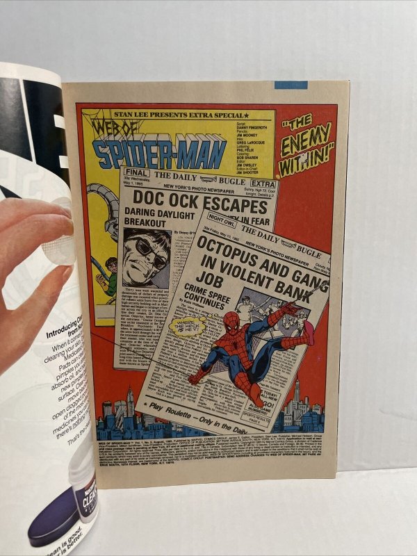 Web Of Spiderman #5 Newsstand