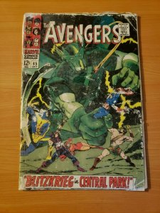 The Avengers #45 ~ FAIR - GOOD GD ~ (1967 Marvel Comics)