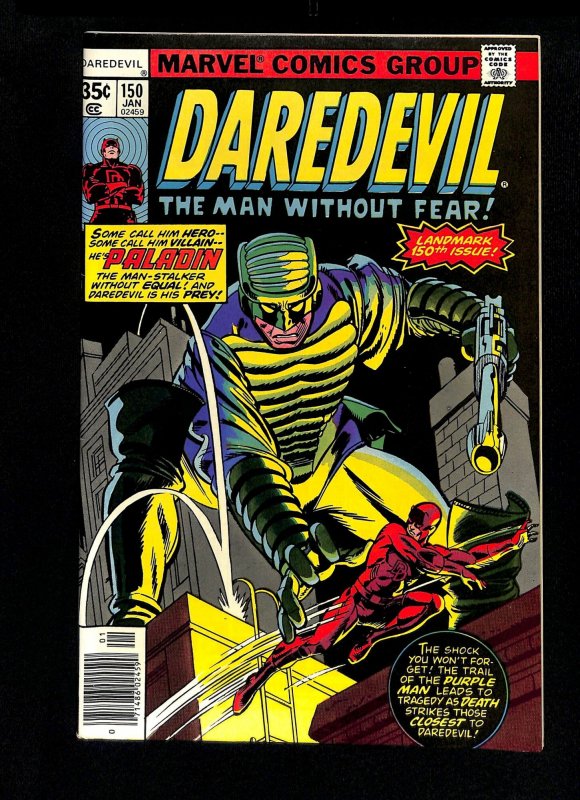 Daredevil #150 1st Paladin!