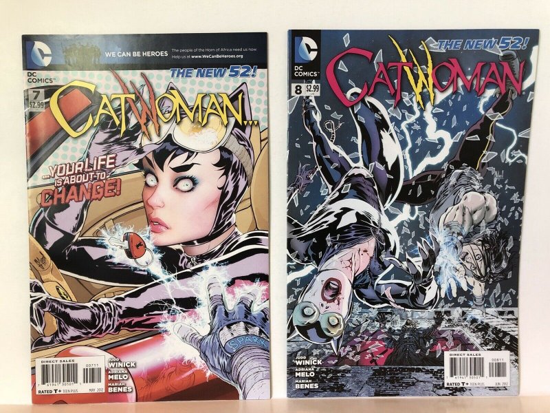 Catwoman #7 And #8  Lot Of 2