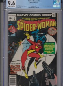 SPIDER-WOMEN CGC 9.6 OW/W 1979 / MARVEL COMICS /  ORIGIN  / NEWSSTAND