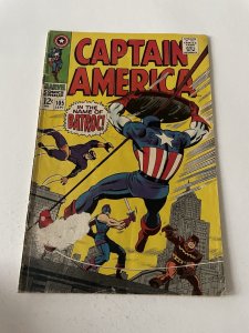 Captain America 105 Very Good Vg 4.0 Marvel 1968