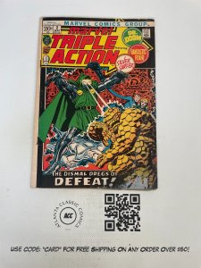 Marvel Triple Action # 2 VG Comic Book Fantastic Four Thing Dr. Doom 14 J224