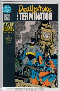 DEATHSTROKE THE TERMINATOR (1991 DC) #8 FN/VF A00466