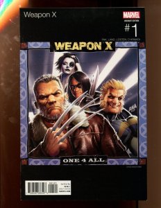 WEAPON X #1 - DAVID NAKAYAMA HIP HOP VARIANT (9.0) 2017 