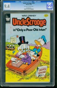 UNCLE SCROOGE #195 1982-OFF-WHITE TO WHITE-CGC GRADED 9.4 0909925001