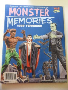 Scar Monsters Magazine 1998 Year Book #6 VG+ Condition moisture stain fc