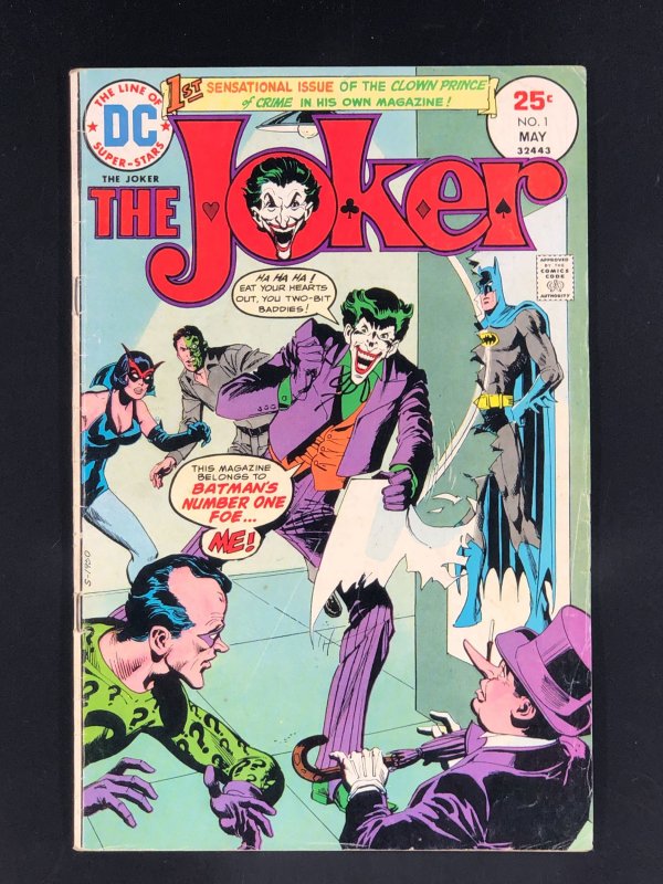 The Joker #1 (1975) First Solo Titled Joker Series