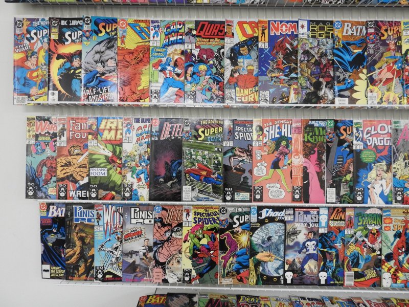 Huge Lot 190+ Comics W/ Batman, Superman, Punisher, +More! Avg FN Cond!