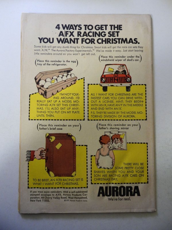 Ghosts #3 (1972) VG Condition moisture damage