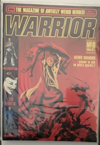 (1982) WARRIOR #8 V for Vendetta! Marvelman (Miracleman)! ALAN MOORE! UK!