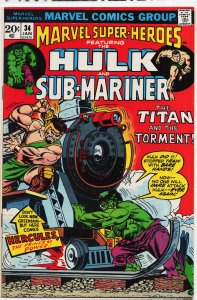 Marvel Super-Heroes #34 (1973) Hercules