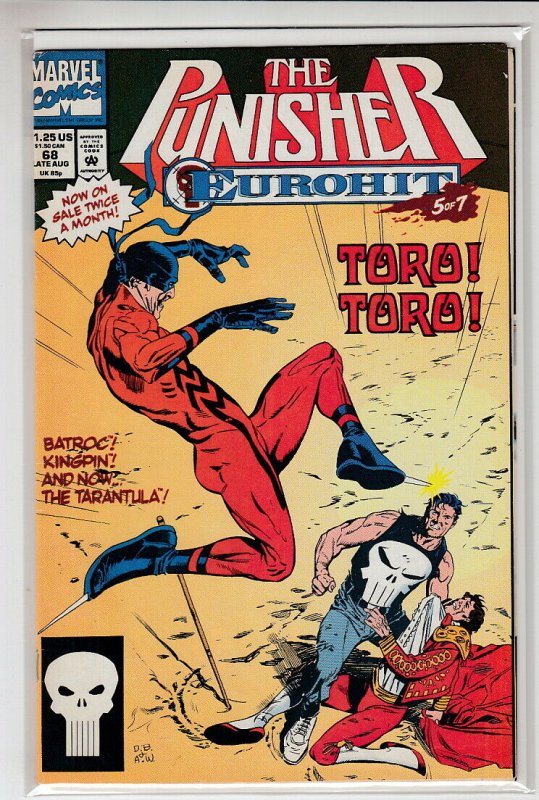 PUNISHER (1987 MARVEL) #68 VG/FN 006561