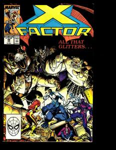 Lot of 10 X Factor Marvel Comic Books 38 39 40 41 42 43 44 2 3 25 Nova DS2