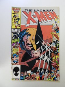 The Uncanny X-Men #211 (1986) VF condition