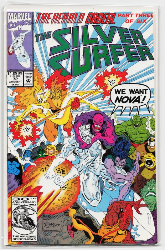 Silver Surfer #72 (1992) Silver Surfer