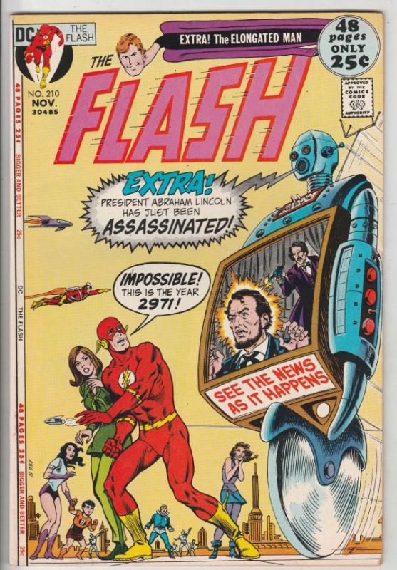 Flash, The #210 (Nov-71) VF+ High-Grade Flash