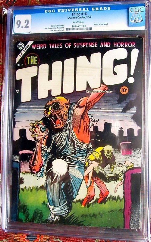 Thing! #16 (1954) CGC 9.2 NM-