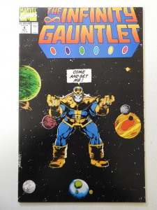 The Infinity Gauntlet #4 (1991) VF Condition!