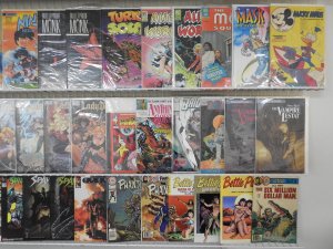 Huge Lot of 130+ Comics W/ Spawn, Lady Death,  Sonic the Hedgehog Avg FN Cond.