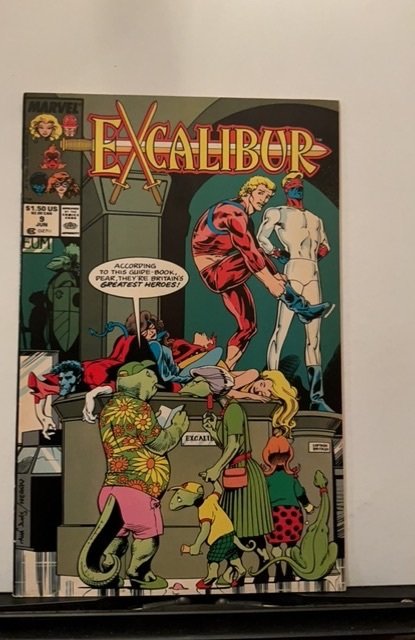 Lot of 2 Excalibur #9,11 (1989)