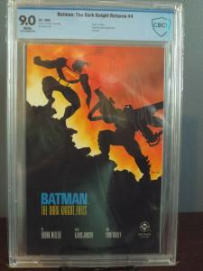 Batman: Dark Knight Returns #4, CBCS 9.0, Death of Alfred, Not CGC