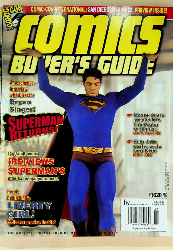 Comic Buyer's Guide #1620 Sep 2006 - Krause Publications