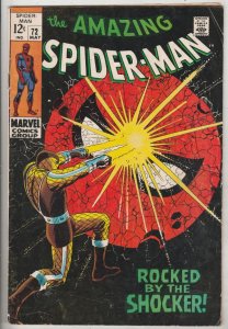 Amazing Spider-Man #72 (May-69) VG/FN+ Mid-Grade Spider-Man