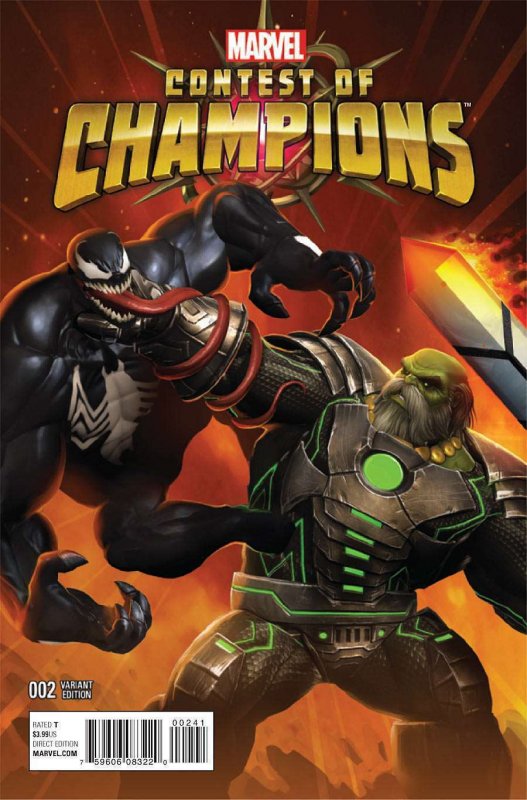 Contest Of Champions #2C VF; Marvel | save on shipping - details inside