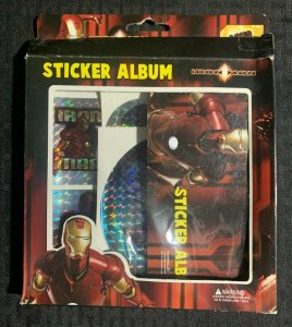 2008 IRON MAN Movie Sticker Album MOC C-6.0 Marvel Comics