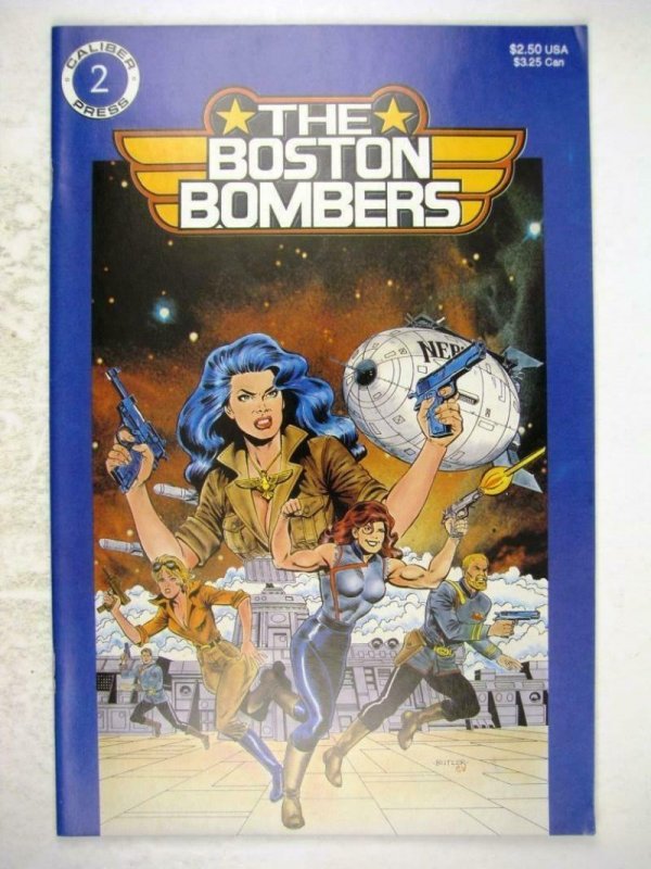 THE BOSTON BOMBERS #2, VF/NM, Caliber Press, 1990, more in store