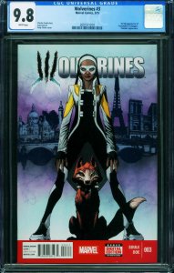 Wolverines #3 CGC 9.8 1First FANTOMELLE and CULPEPPER.2001511012