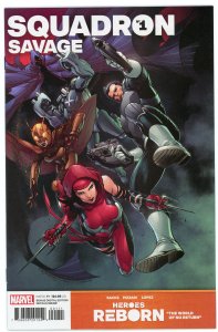 Heroes Reborn: Squadron Savage #1 Elektra NM