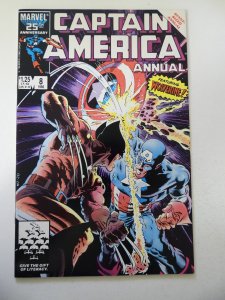 Captain America Annual #8 FN+ Condition