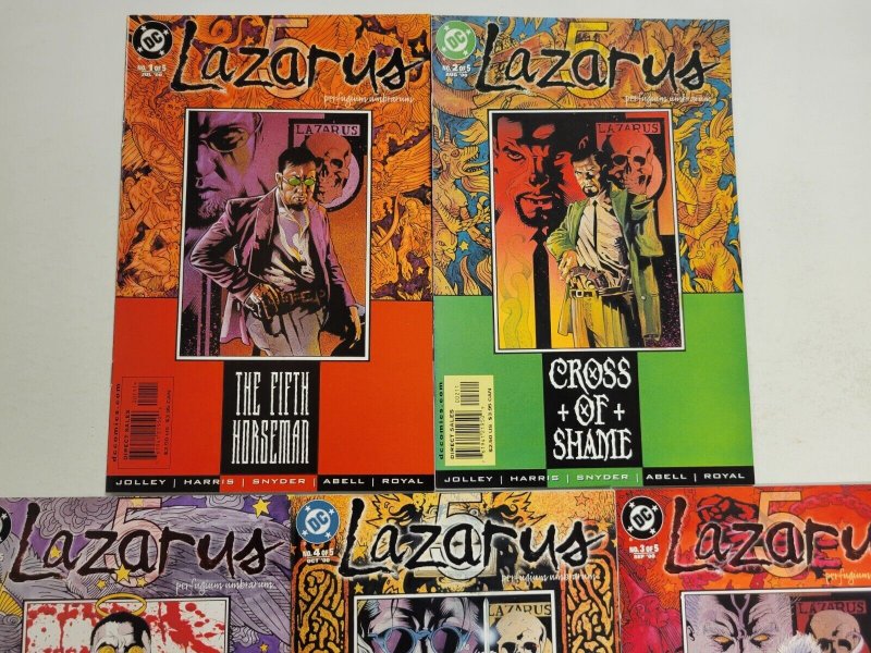 5 Lazarus DC Comic Books #1 2 3 4 5 Series 76 TJ15