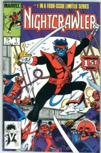 Nightcrawler #1 of 4 Marvel Comics November Nov 1985 (VFNM)
