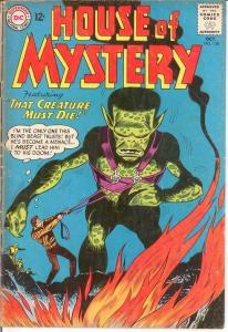 HOUSE OF MYSTERY 138 VG-  October 1963 COMICS BOOK