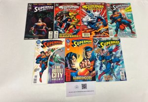7 Superman Man of Steel DC Comics Books #48 53 60 61 68 72 93 Simonson 14 JW19