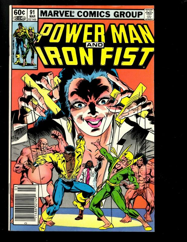 11 Power Man and Iron Fist Marvel Comics # 80 87 88 89 90 91 92 93 94 95 91 WS6