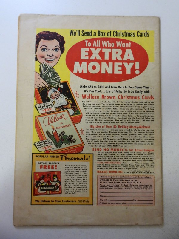 Uncanny Tales #34 (1955) VG Condition moisture stain fc