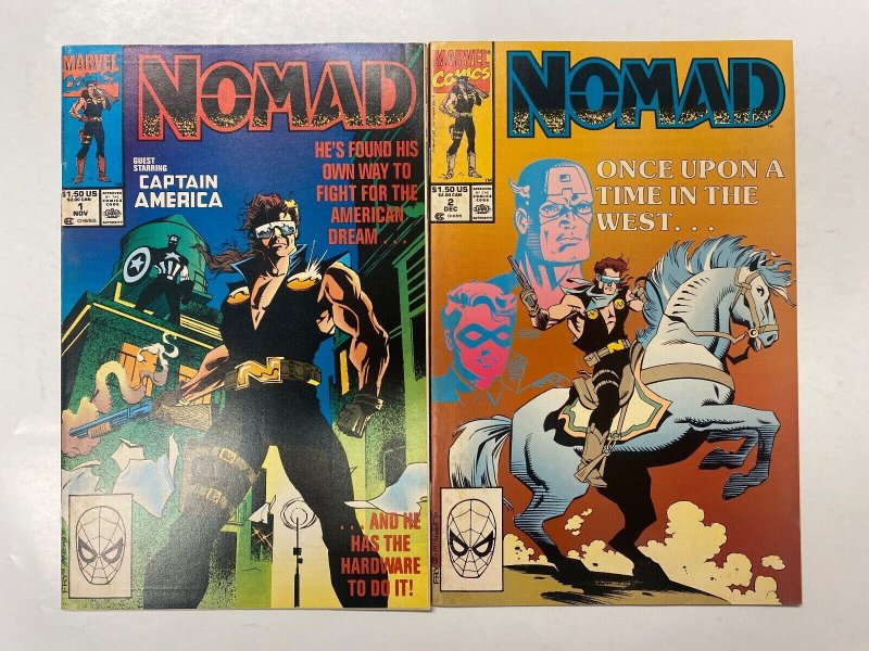 4 MARVEL comic books Iron Fist #1 Ravage 2099 #5 Nomad #1 2 4 KM15