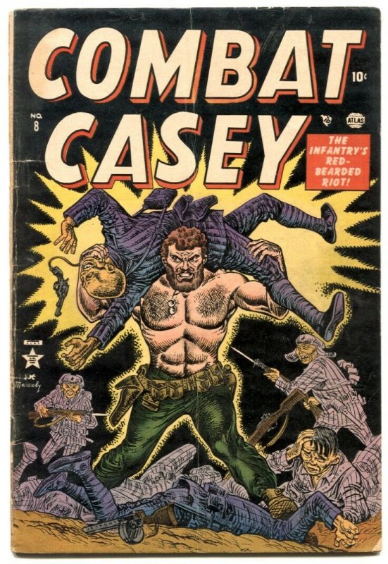 Combat Casey #8 1953- Atlas Korean War comic VG+