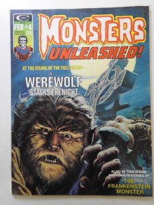 Monsters Unleashed! #4 (1974) Great Read! Beautiful Fine+ Condition!