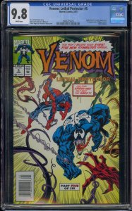 VENOM LETHAL PROTECTOR #5 CGC 9.8 1ST PHAGE LASHER RIOT AGONY HTF NEWSSTAND UPC