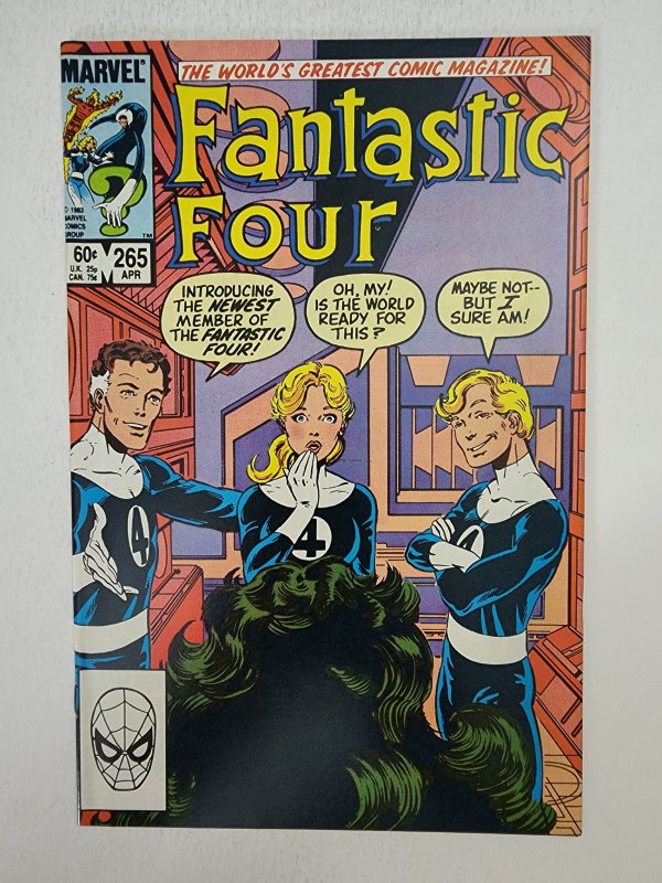 Fantastic Four #265 (1984) She-Hulk joins Fantastic Four